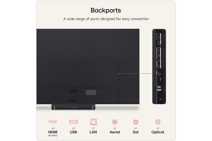 65 Inch LG OLED evo AI C6 4K Smart TV 2026
