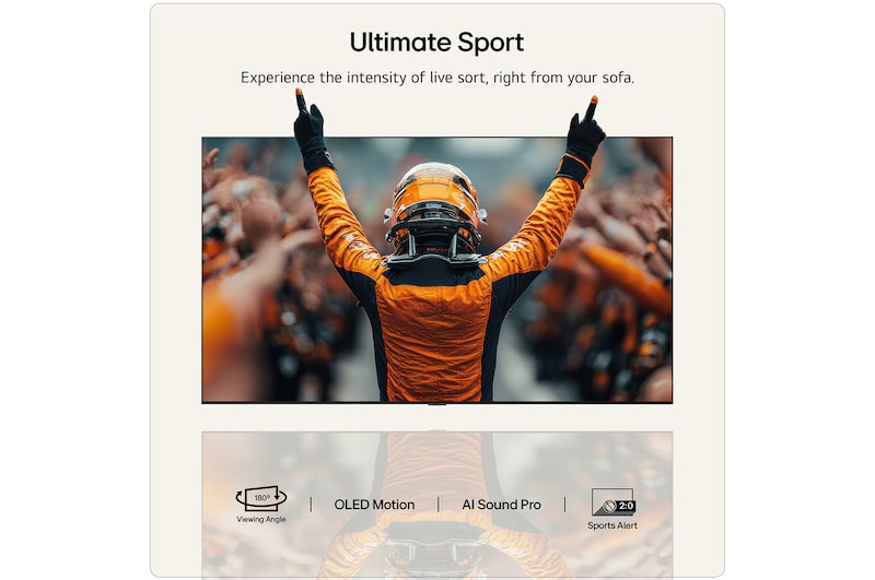 48 Inch LG OLED evo AI G6 4K Smart TV 2026