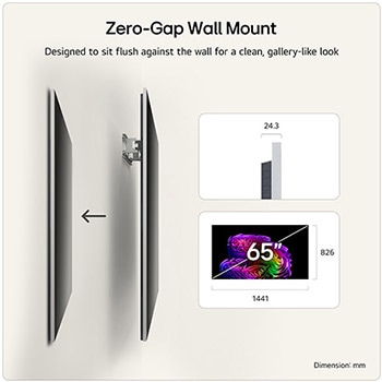 65 Inch LG OLED evo AI G6 4K Smart TV 2026