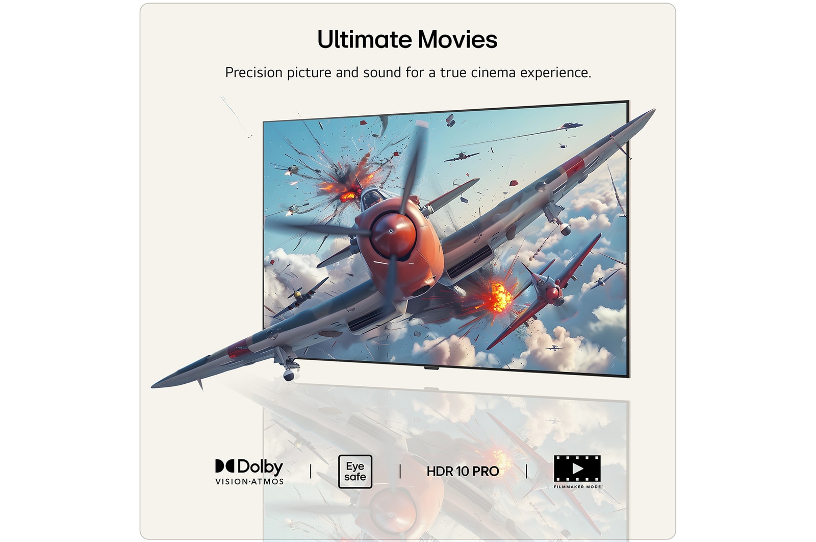 77 inch Wallpaper TV LG OLED evo AI W6 True Wireless 4K Smart TV 2026