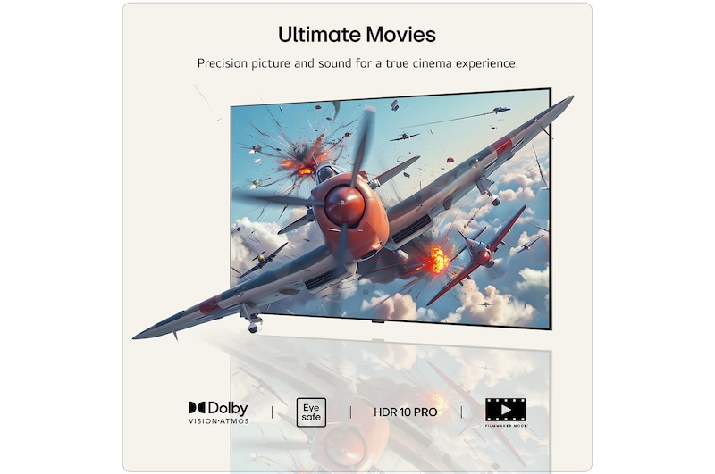 83 inch Wallpaper TV LG OLED evo AI W6 True Wireless 4K Smart TV 2026