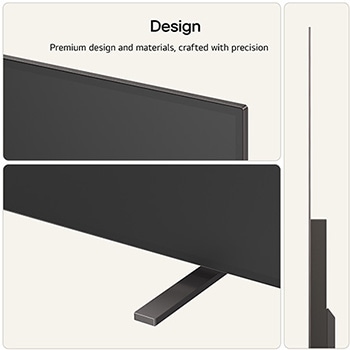 LG OLED AI B6E shows a split-screen solar visual comparing an anti-glare matte display with its Perfect Black display for clearer picture quality in any light, supported by a visible UL Perfect Black certification.