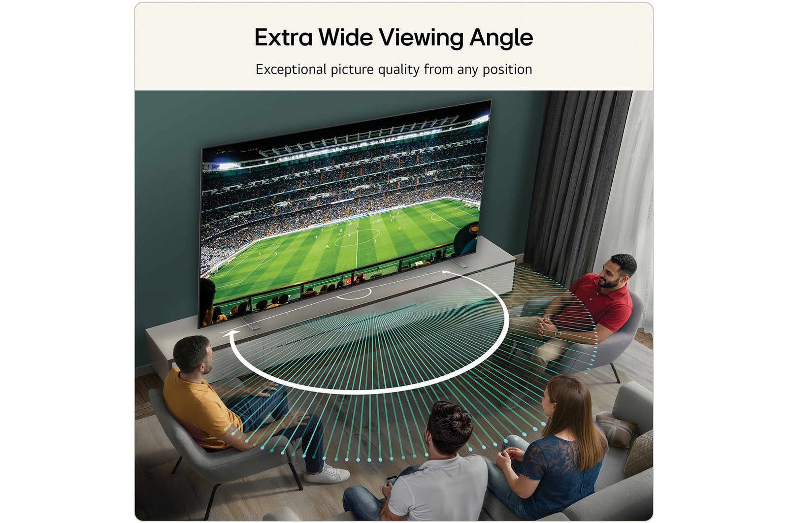 LG OLED AI B6E features AI Hub for personalization, with an AI icon above a remote control surrounded by labels for Multi AI Search, AI Concierge, AI Voice ID with My Page, AI Chatbot, AI Picture Wizard, and AI Sound Wizard.
