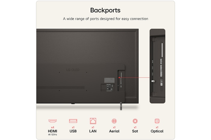 65 Inch LG OLED AI B6E 4K Smart TV 2026