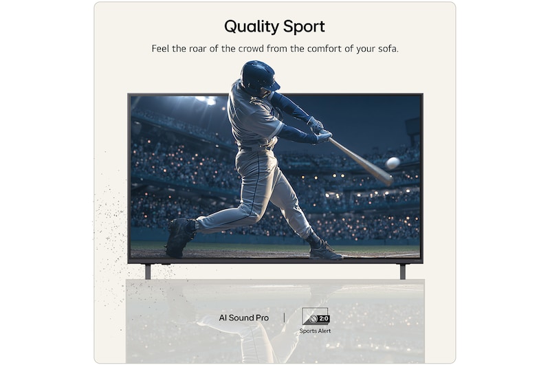 43 inch LG QNED evo AI QNED81 Mini LED 4K Smart TV 2026