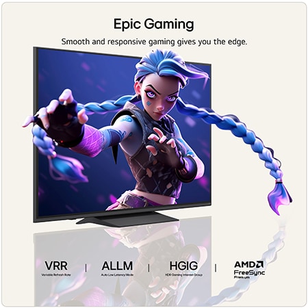 65 inch LG QNED evo AI Mini LED QNED83 4K Smart TV 2026