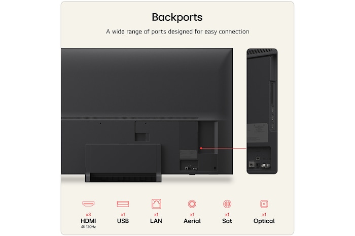 65 inch LG QNED evo AI Mini LED QNED83 4K Smart TV 2026