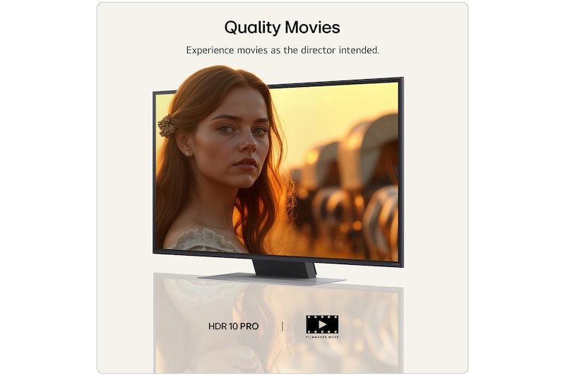 LG 43 inch LG QNED evo AI Mini LED QNED87 4K Smart TV 2026, 43QNED87B6A