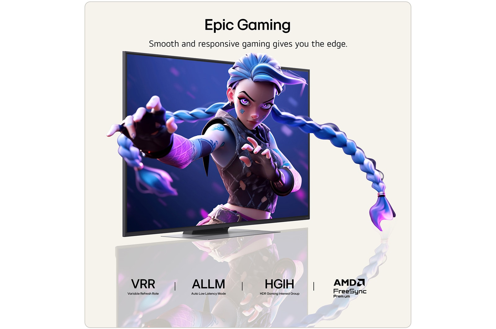 65 inch LG QNED evo AI QNED86 Mini LED 4K Smart TV 2026