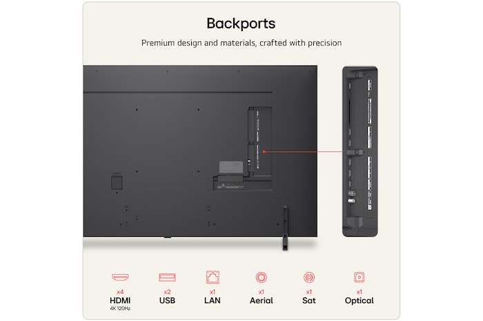 65 inch LG QNED evo AI QNED85 Mini LED 4K Smart TV 2026