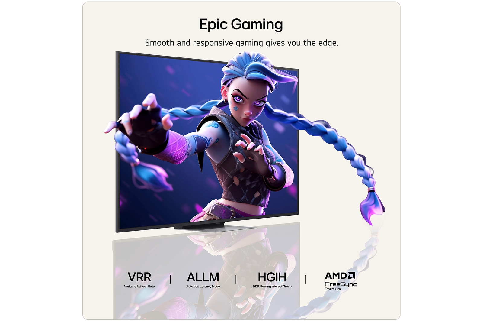 65 inch LG QNED evo AI QNED86 Mini LED 4K Smart TV 2026
