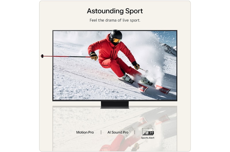 75 inch LG QNED evo AI QNED86 Mini LED 4K Smart TV 2026