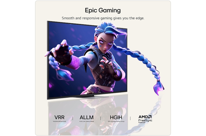 75 inch LG QNED evo AI QNED87 Mini LED 4K Smart TV 2026