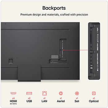 75 inch LG QNED evo AI QNED87 Mini LED 4K Smart TV 2026
