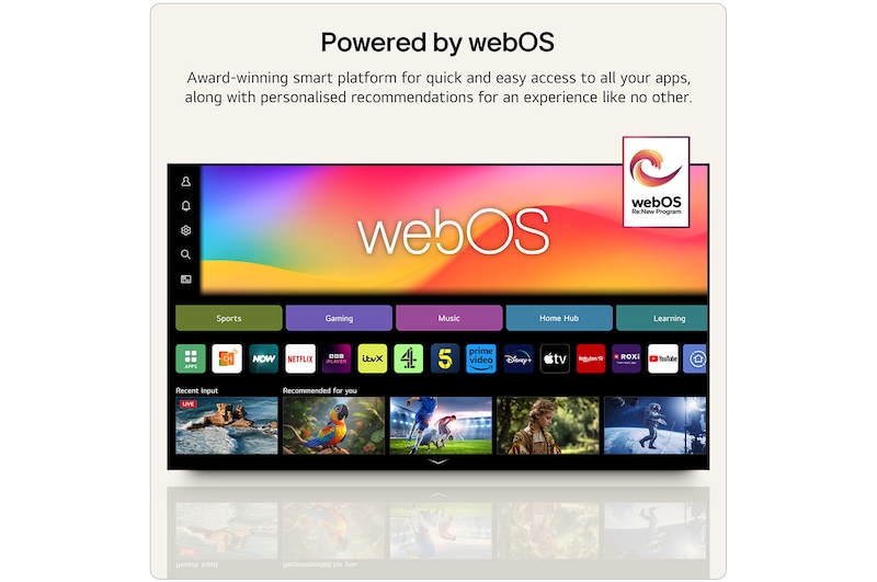 86 inch LG QNED evo AI QNED86 Mini LED 4K Smart TV 2026