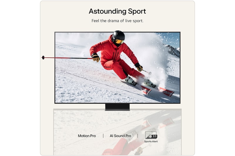86 inch LG QNED evo AI QNED87 Mini LED 4K Smart TV 2026