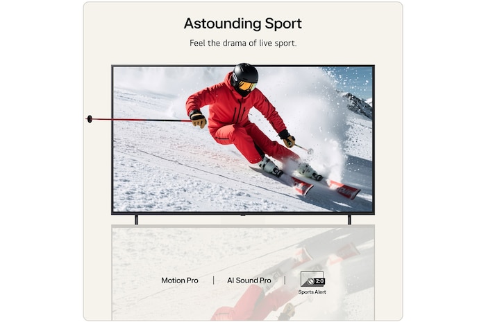 86 inch LG QNED evo AI QNED85 Mini LED 4K Smart TV 2026