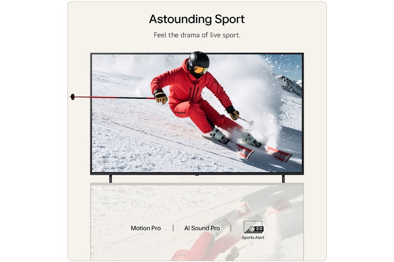 86 inch LG QNED evo AI QNED85 Mini LED 4K Smart TV 2026