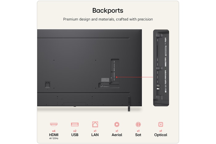 86 inch LG QNED evo AI QNED85 Mini LED 4K Smart TV 2026