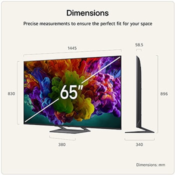 65 inch LG QNED evo AI QNED90 Mini LED 4K Smart TV 2026