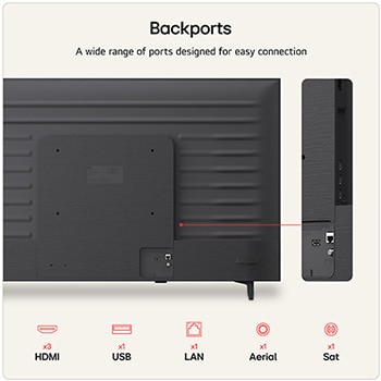 LG 50 inch LG QNED AI QNED70 Mini LED 4K Smart TV 2026, 50QNED70B6C