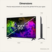 LG QNED AI QNED70 Mini LED with Dynamic QNED Color fills the screen with vivid, fluid bursts of multicolored, paint-like motion, showcasing enhanced color vibrancy certified for 100% Color Volume.