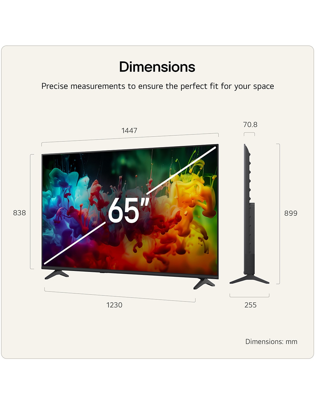 Lg 65 Inch Mini Led 65 inch LG QNED AI QNED70 Mini LED 4K Smart TV -- 65QNED70B6C | LG UK