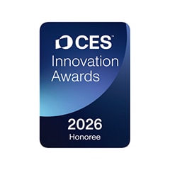 Huy hiệu CES Innovation Awards 2026 – Hạng mục Công nghệ hình ảnh cho màn hình MRGB95 100-inch