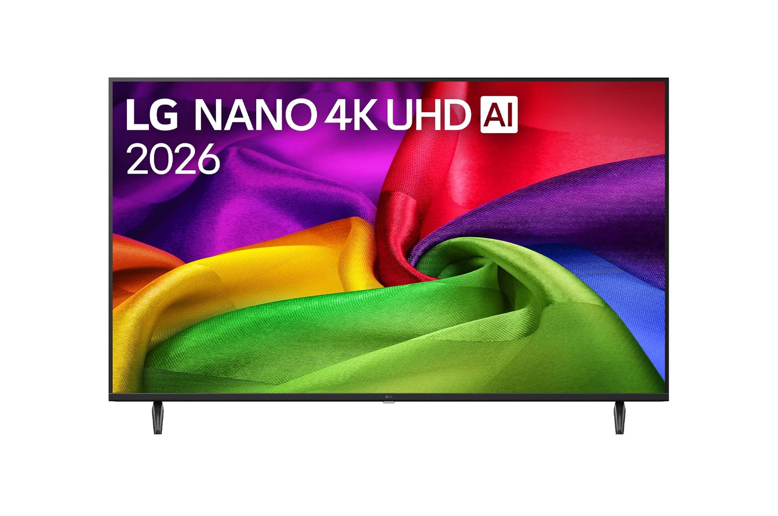 Hình ảnh mặt trước của TV LG NANO 4K UHD AI NU80 2026 50 inch 50NU805BPSC