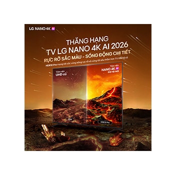 TV LG NANO 4K AI NU85 2026 43 inch