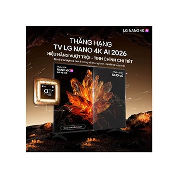 TV LG NANO 4K AI NU87 2026 65 inch