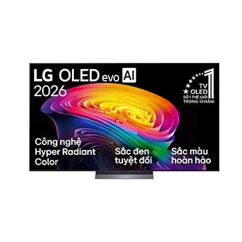 TV 4K LG OLED evo AI C6 2026 65 inch