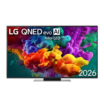 Hình ảnh mặt trước của TV 4K LG QNED evo AI QNED86 Mini LED 2026 75 inch 75QNED86BSA