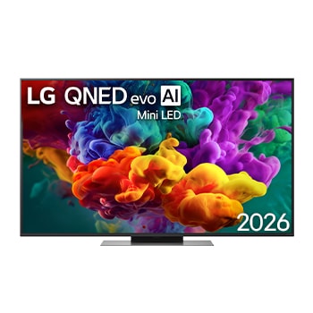 Hình ảnh mặt trước của TV 4K LG QNED evo AI QNED86 Mini LED 2026 86 inch 86QNED86BSA