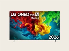 LG QNED evo AI Mini LED QNED82 displaying colorful and vivid visuals on its screen that showcase its picture quality.