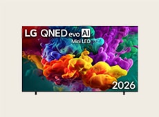 LG QNED evo AI Mini LED QNED85 displaying colorful and vivid visuals on its screen that showcase its picture quality.