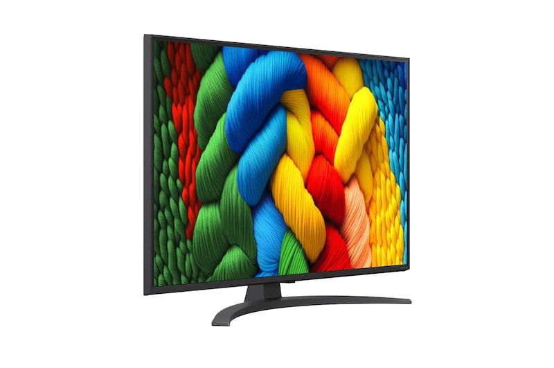 Rückansicht des LG NanoCell NANO80 TV