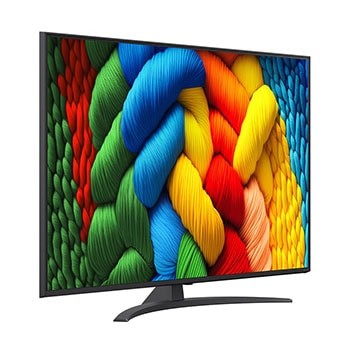 Rückansicht des LG NanoCell NANO80 TV