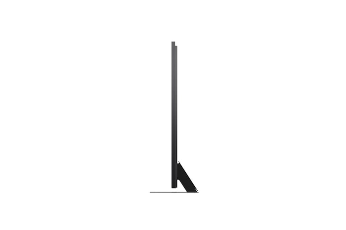 Rückansicht des LG QNED evo QNED85 TV