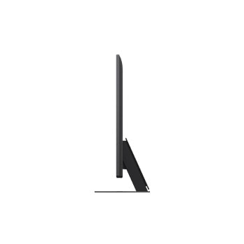 Left-facing side view of LG QNED evo QNED85 TV 