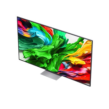 The alpha 8 AI Processor Gen2 lights up orange and pink, and colorful bolts of light shoot out from it. The title talks about how the processor delivers 4K quality, stunning color and brightness. Image text reads approximately 1.7 times NPU greater Al Neural Processing and 1.4 times CPU Faster Operation.