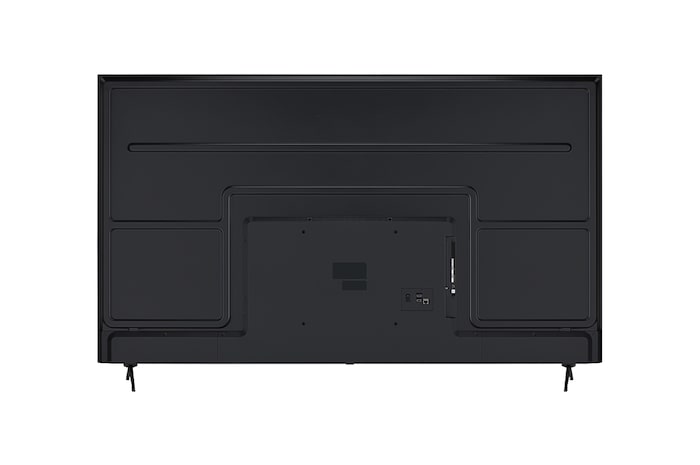 Rückansicht des LG UHD UA75 TV.