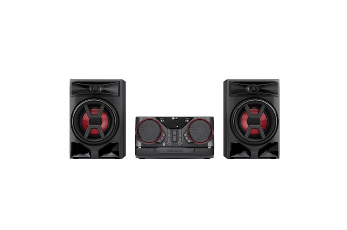 Front view with speakers