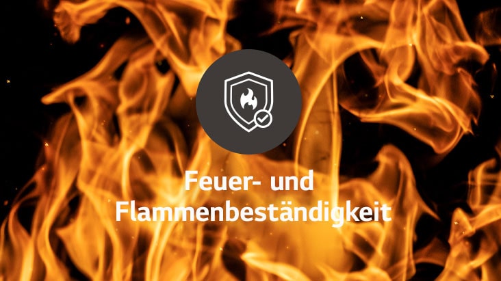 Feuer- und Flammenbeständigkeit