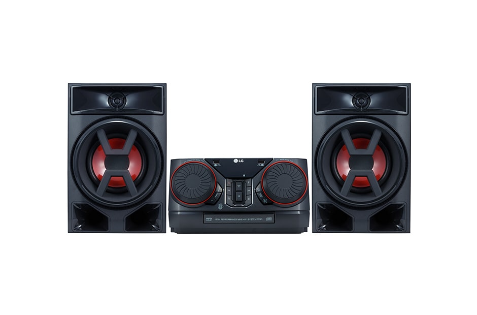 LG XBOOM, Mini Audio mit 300 Watt, USB Anschluss, Bluetooth und Karaokefunktion, CK43