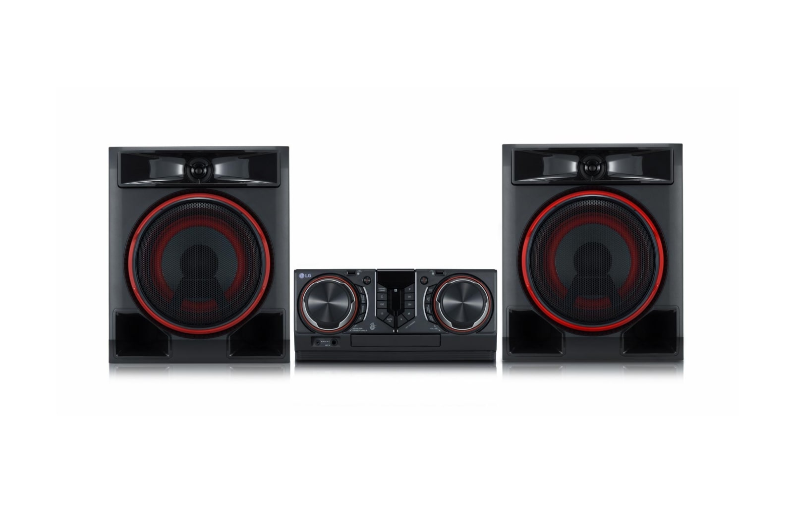 Vorderansicht von Hifi Anlage mit 950 Watt | XBOOM | Multi Bluetooth CL65