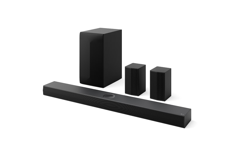 LG 5.1.1-Kanal LG Home Theater Soundbar S70TR mit Dolby Atmos und hinteren Lautsprechern, DS70TR