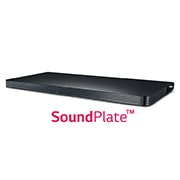LG SoundPlate™ 4.1 Soundsystem mit integrierten Dual-Subwoofern und schlankem Design (nur 35mm hoch), LAP340