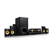 Vorderansicht von 3D Blu-ray™ / DVD Heimkino-System LHB725W