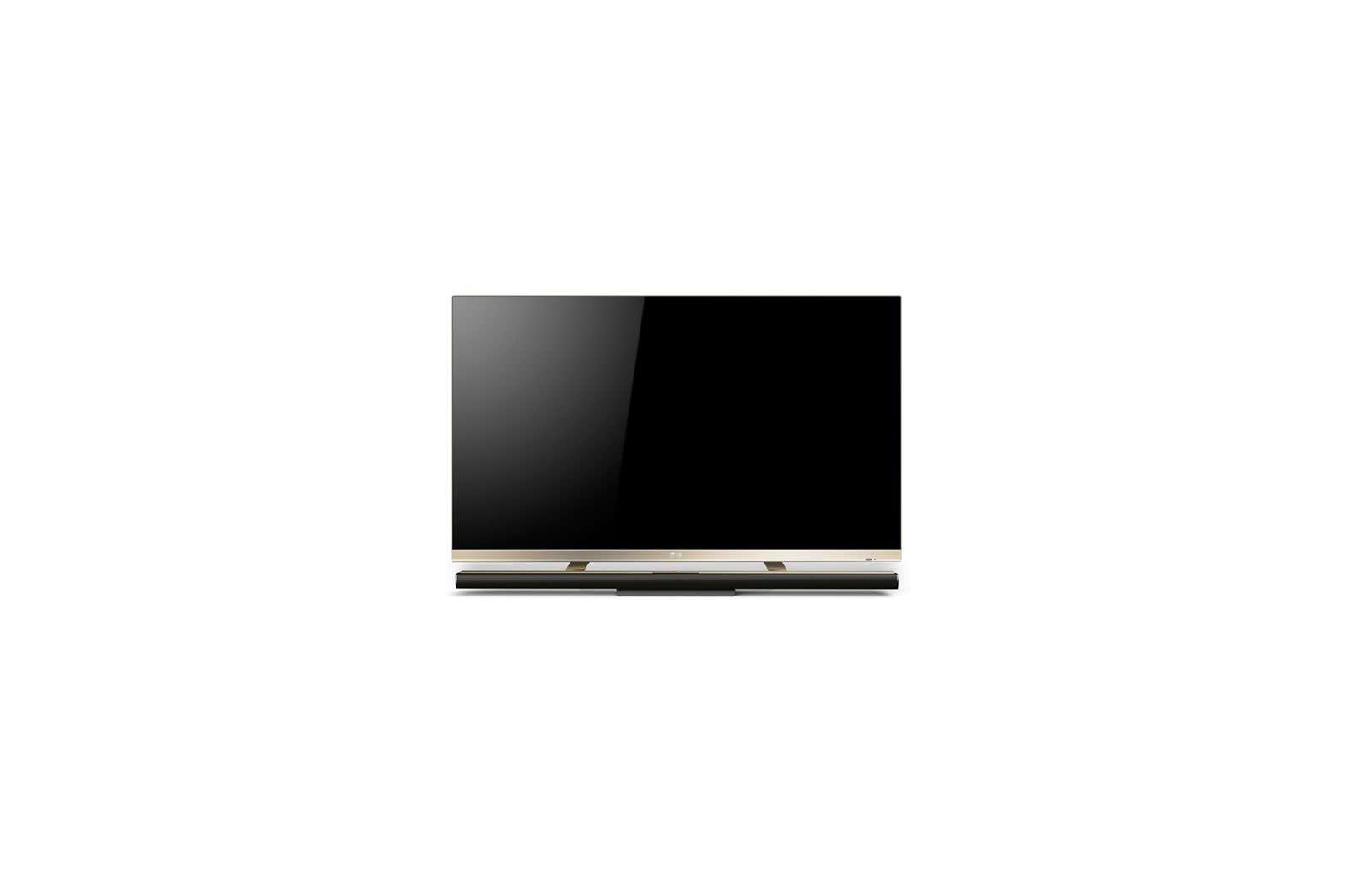 LG 2.1 Ultra Slim Speakerbar der Riesling Gold Edition mit drahtlosem aktivem Subwoofer, Bluetooth und 310 Watt, NB4534A